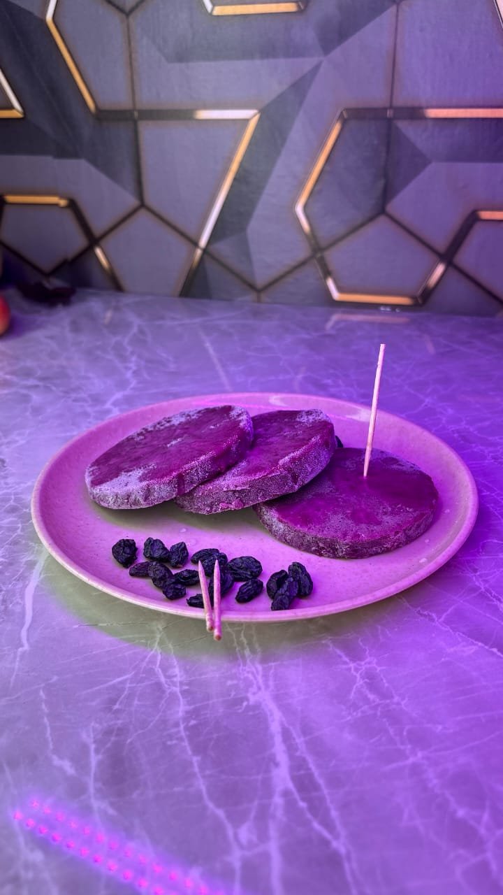 Kulfi infused with the tangy sweetness of kala jamun fruit